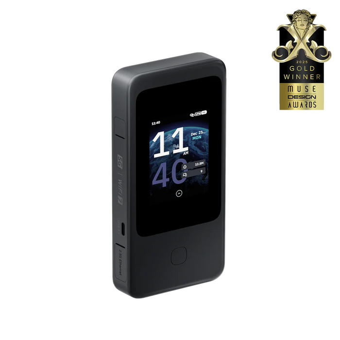 Mudi 7 (GL-E5800) 5G NR Tri-band Wi-Fi 7 Portable Router